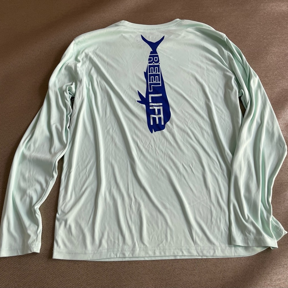 Reel life size L spf 50 tee